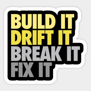 Drift Car Owners Sticker